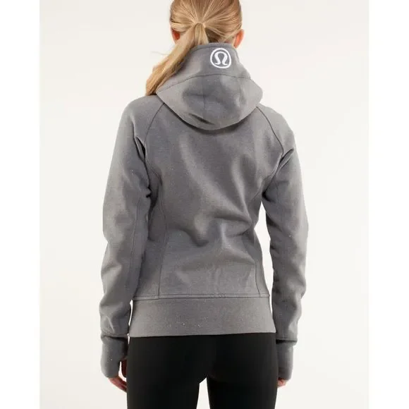 Lululemon scuba gray sparkle hoodie jacket - Picture 8 of 9